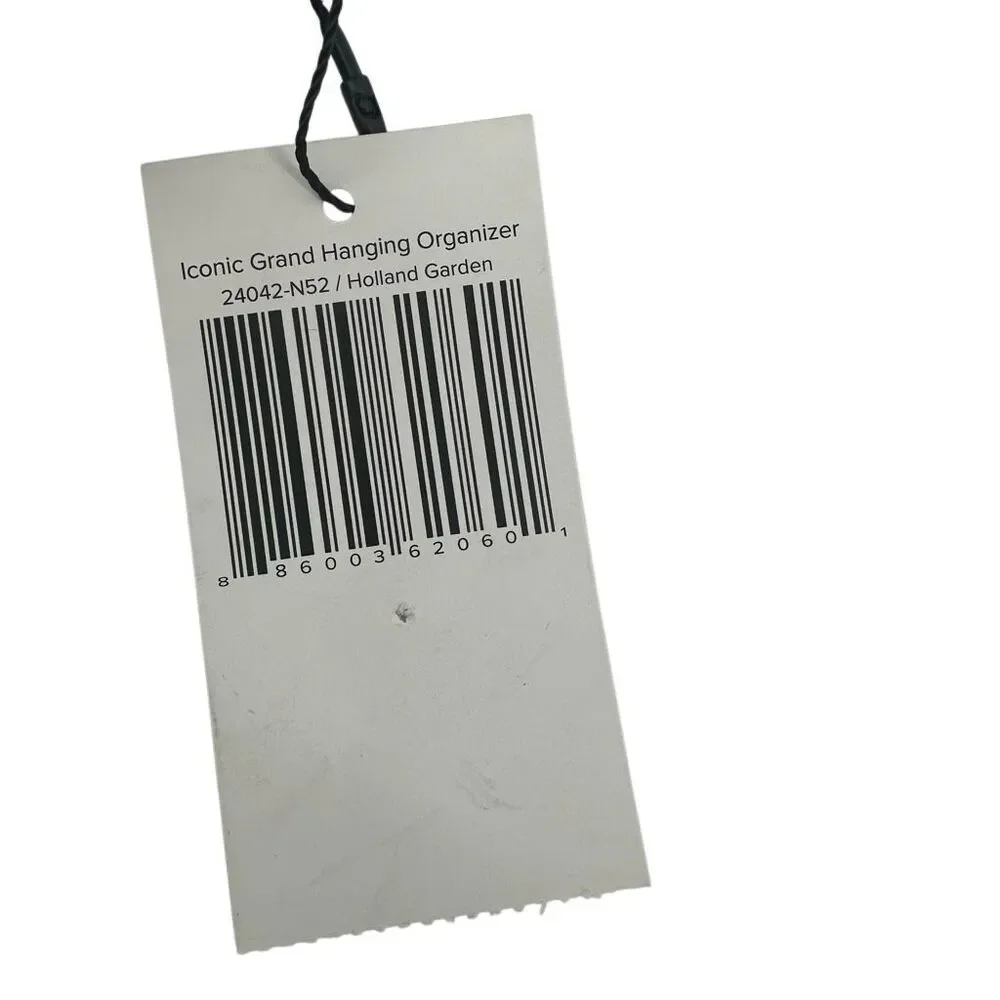 Vera Bradley Iconic Hanging Travel Cosmetics Organizer Holland Garden Floral NWT - Picture 10 of 12